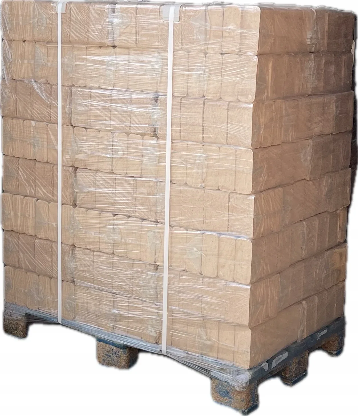 Puitbriketid alusel, 960 kg